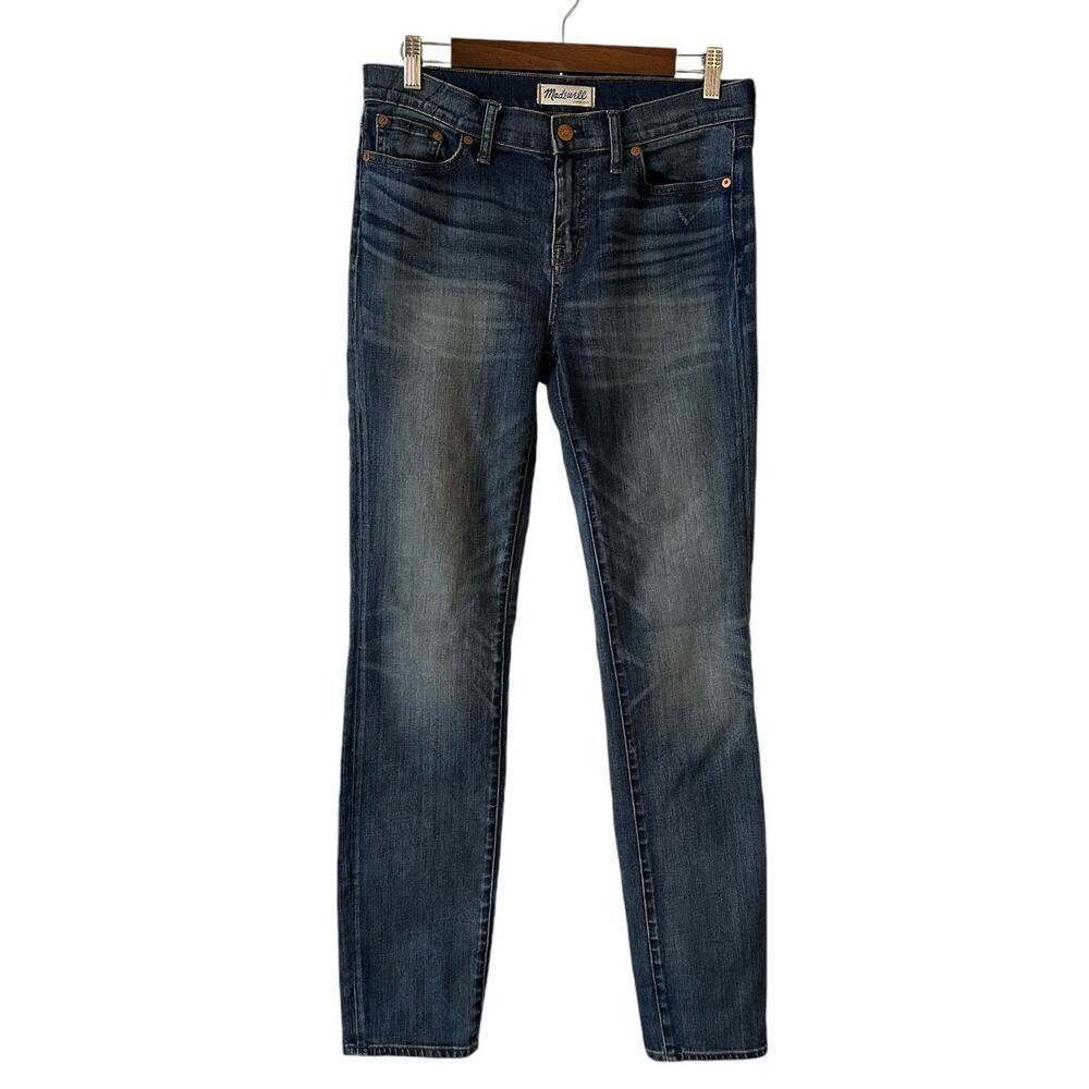 Madewell Alley Straight Jeans Size 29 Medium Vintage Wash Mid Rise Casual Denim